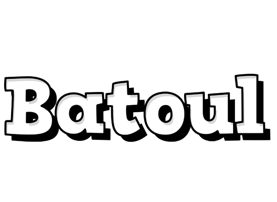 Batoul snowing logo