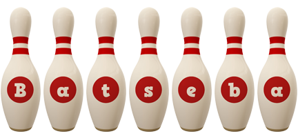Batseba bowling-pin logo