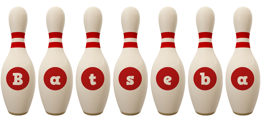 Batseba bowling-pin logo
