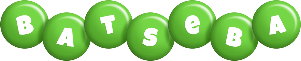 Batseba candy-green logo
