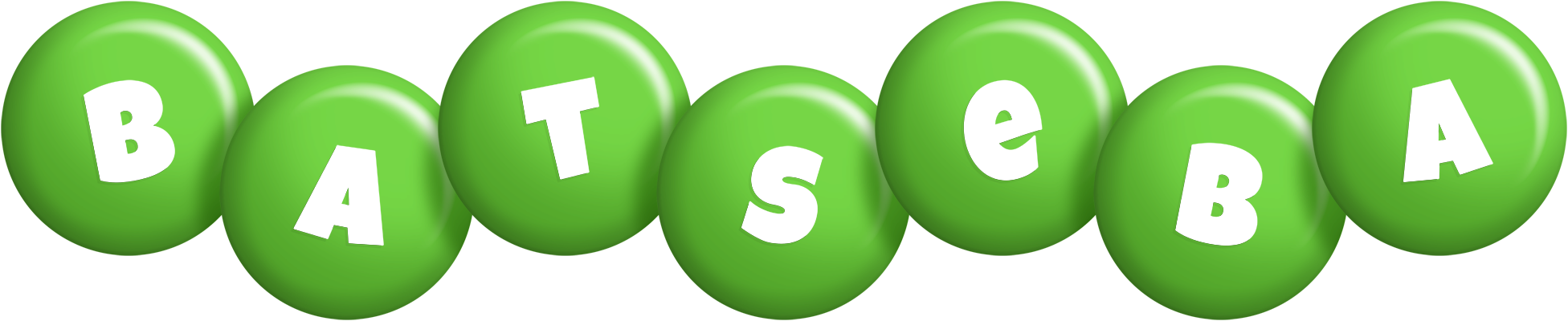 Batseba candy-green logo