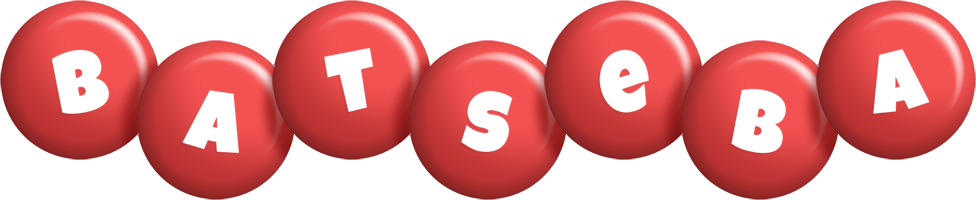 Batseba candy-red logo