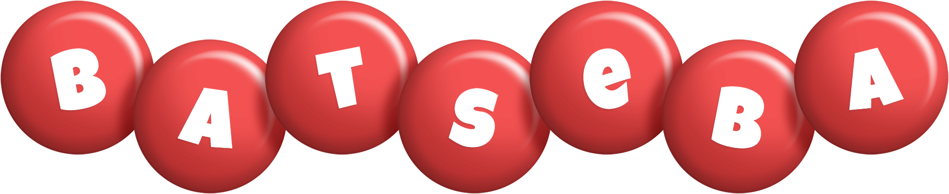Batseba candy-red logo