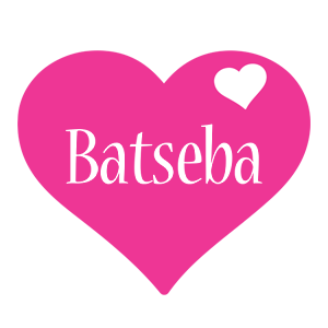 Batseba love-heart logo