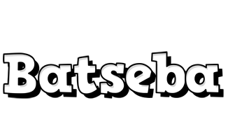Batseba snowing logo
