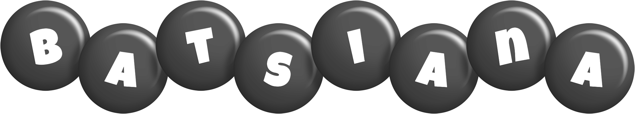 Batsiana candy-black logo