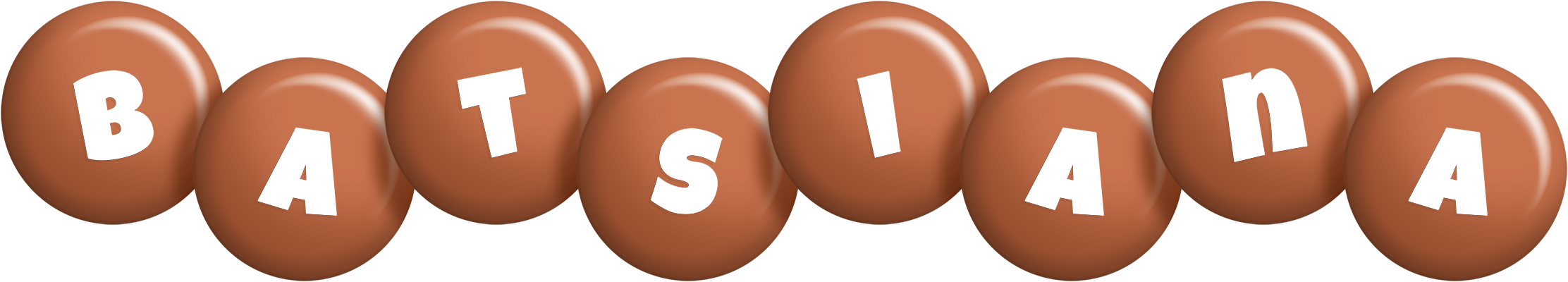 Batsiana candy-brown logo