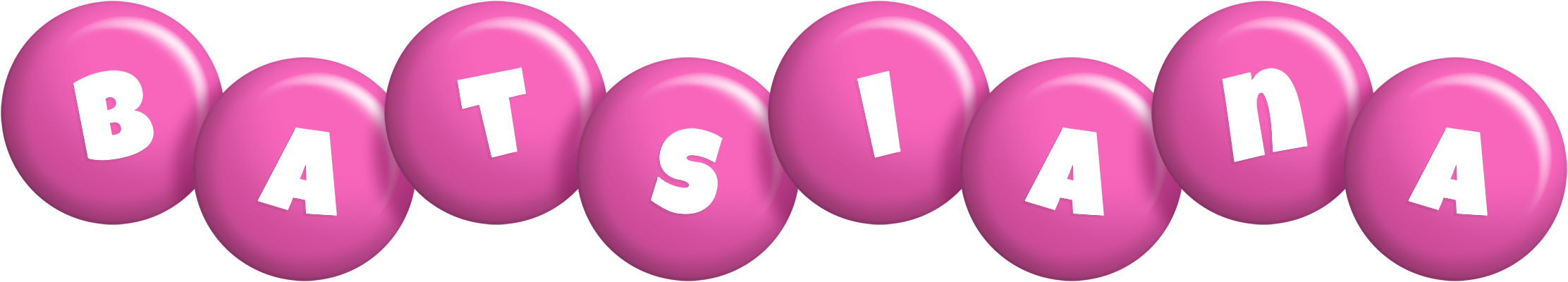 Batsiana candy-pink logo