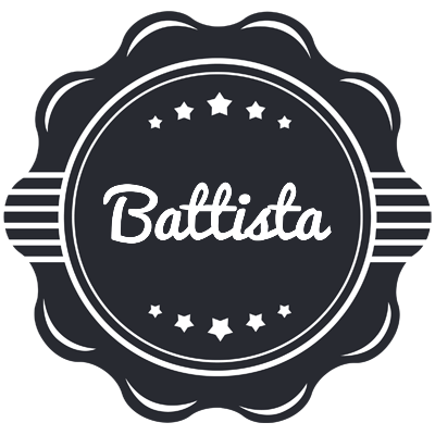 Battista badge logo