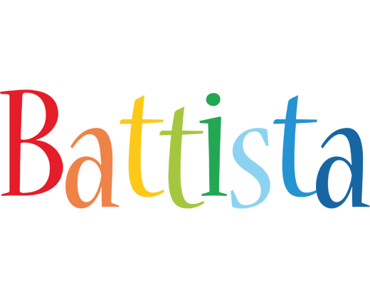 Battista birthday logo