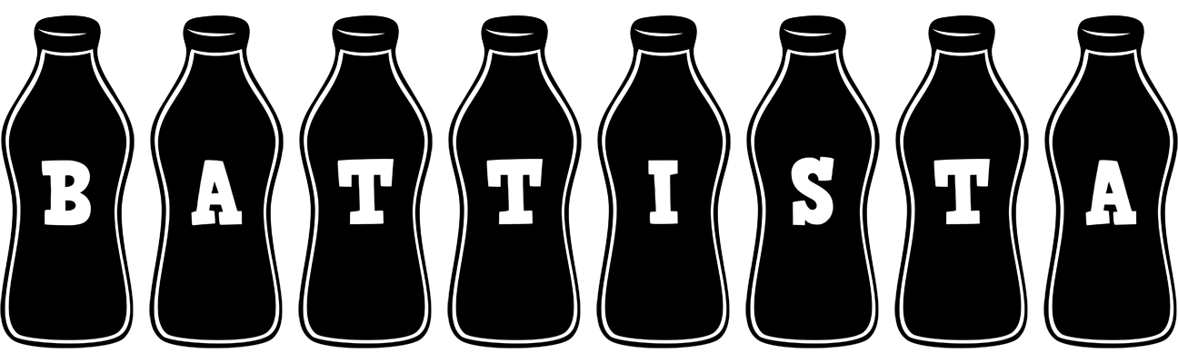 Battista bottle logo