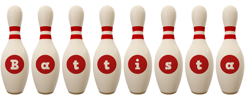 Battista bowling-pin logo