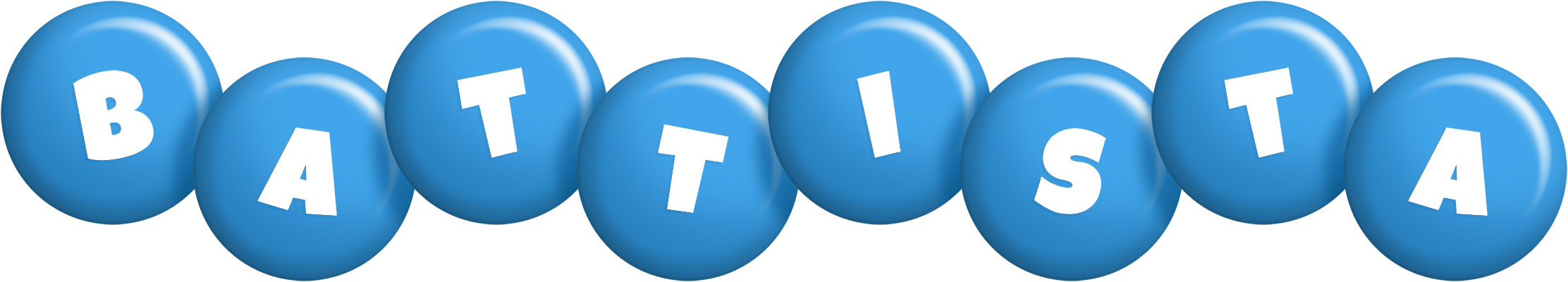 Battista candy-blue logo