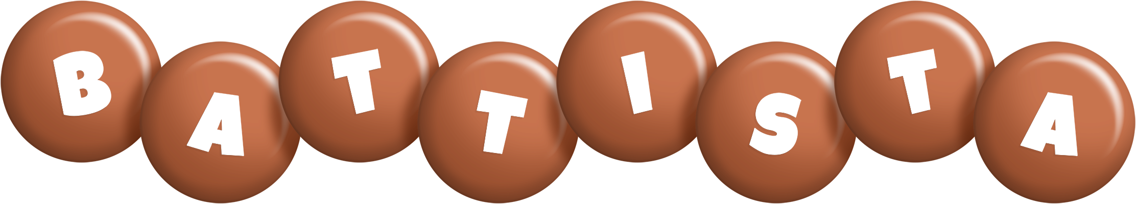 Battista candy-brown logo