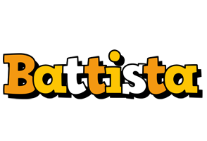 Battista cartoon logo