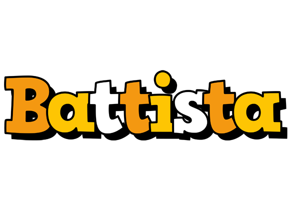 Battista cartoon logo