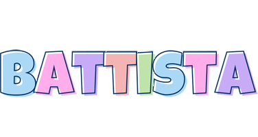 Battista pastel logo