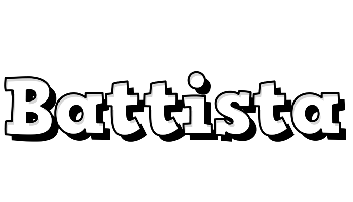 Battista snowing logo