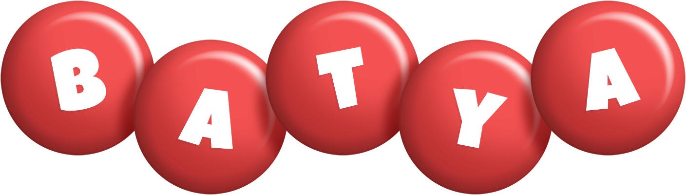 Batya candy-red logo