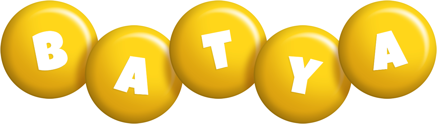 Batya candy-yellow logo