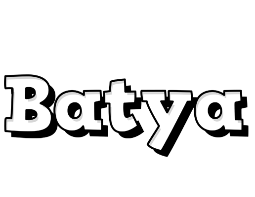 Batya snowing logo