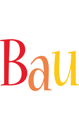Bau birthday logo