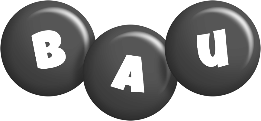Bau candy-black logo