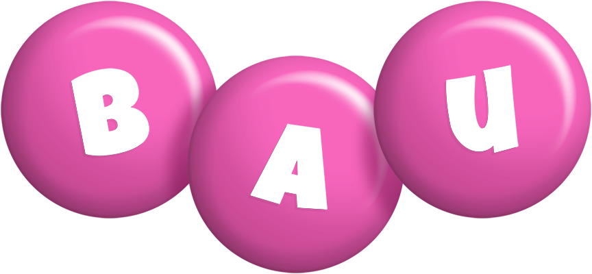 Bau candy-pink logo