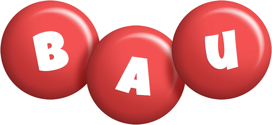 Bau candy-red logo