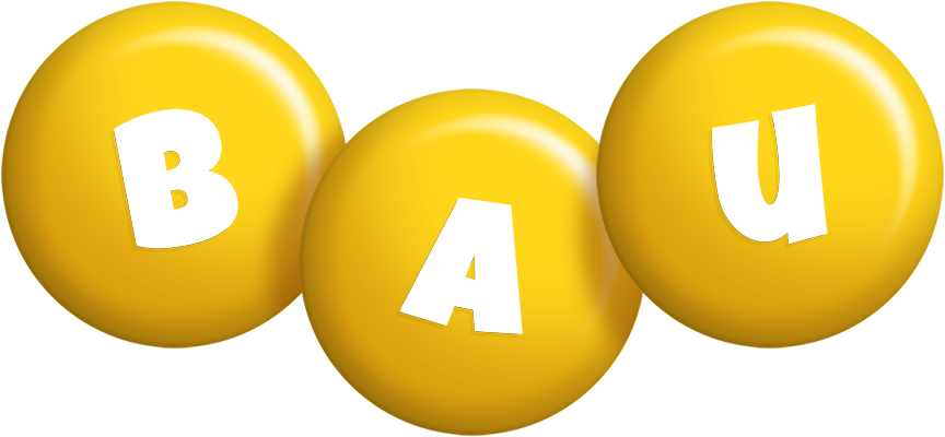 Bau candy-yellow logo