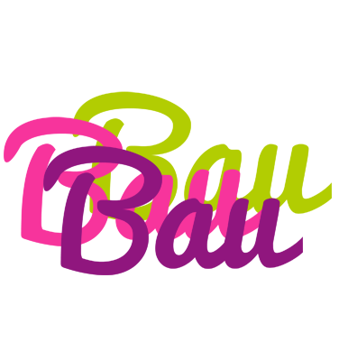 Bau flowers logo