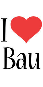 Bau i-love logo