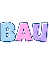 Bau pastel logo