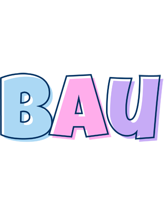 Bau pastel logo