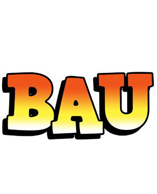 Bau sunset logo