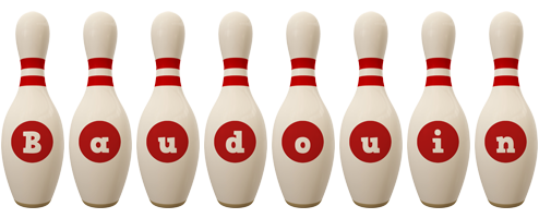 Baudouin bowling-pin logo