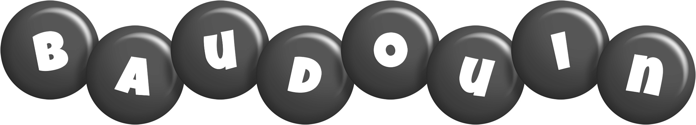 Baudouin candy-black logo
