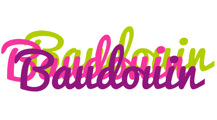 Baudouin flowers logo