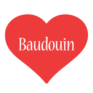 Baudouin love logo