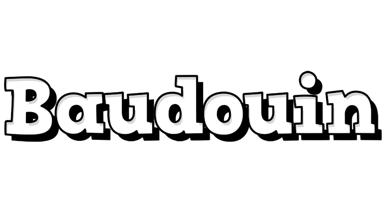Baudouin snowing logo