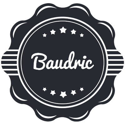 Baudric badge logo