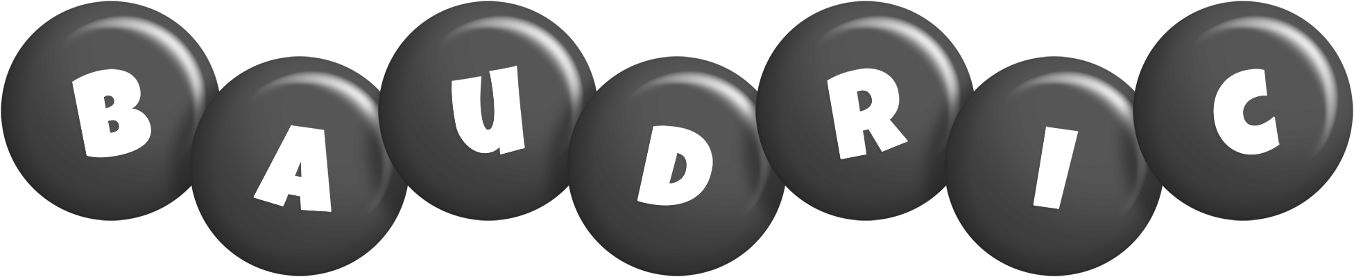 Baudric candy-black logo