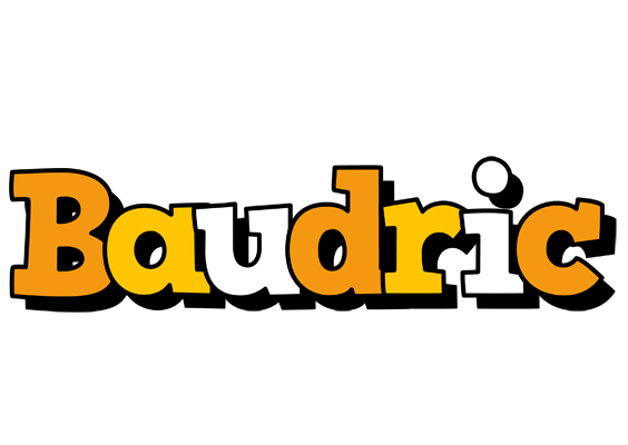 Baudric cartoon logo