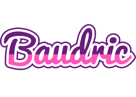 Baudric cheerful logo