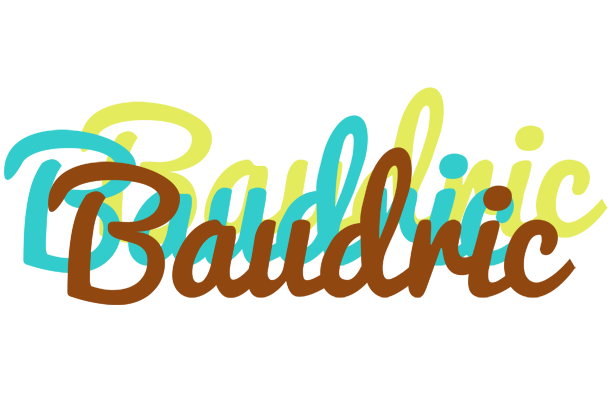 Baudric cupcake logo