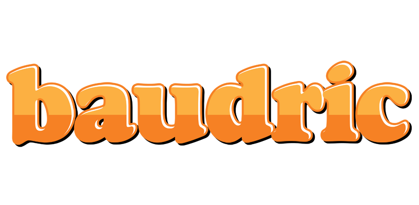 Baudric orange logo