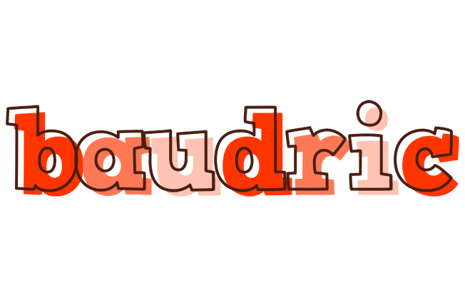 Baudric paint logo