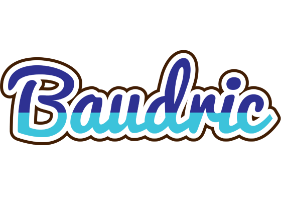 Baudric raining logo