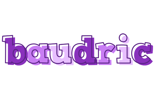 Baudric sensual logo