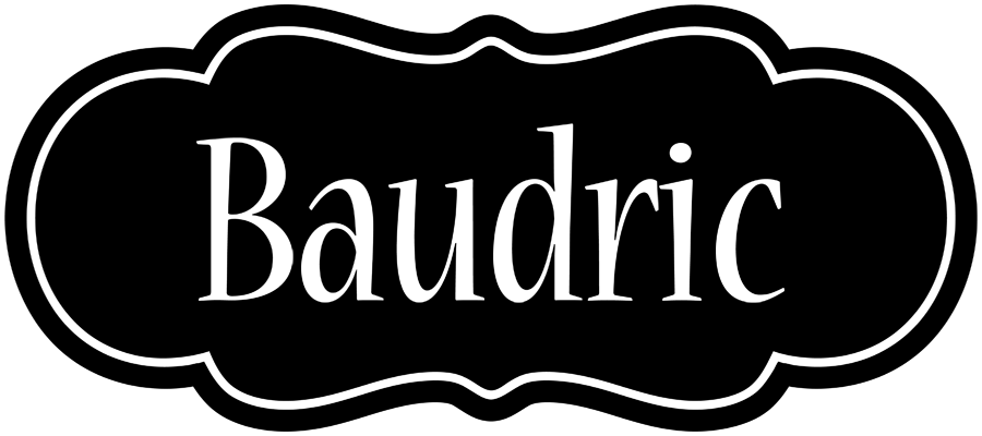 Baudric welcome logo